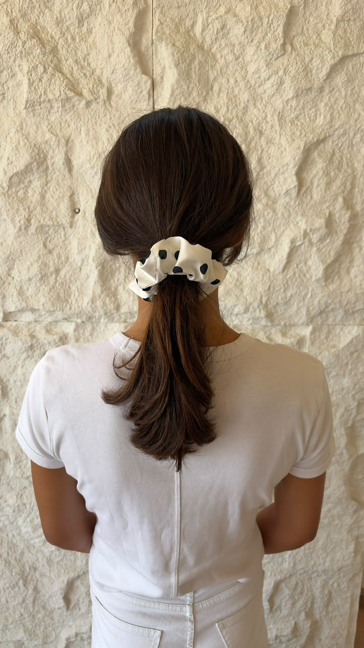 classic satin scrunchies bundle of 3